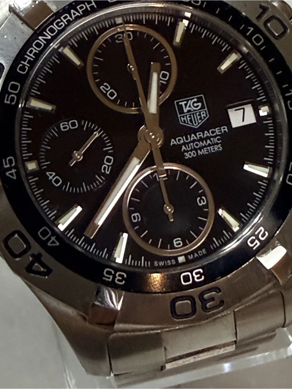 Tag Heuer Aquaracer CAF2110 Calibre 16 Chronograph Box & Booklets Unpolished